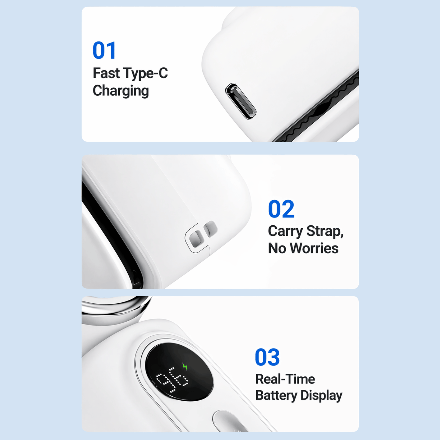 Turbo Mini Clip Fan