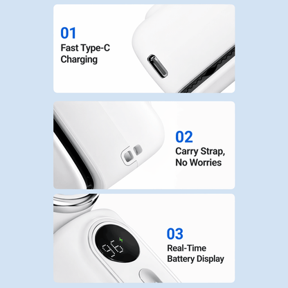 Turbo Mini Clip Fan