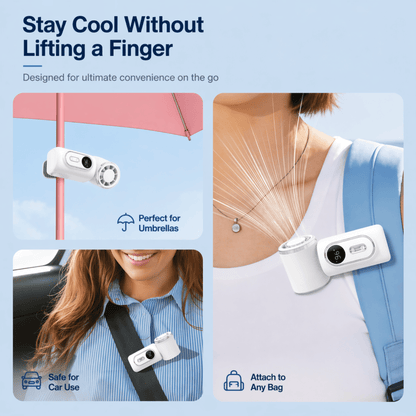 Turbo Mini Clip Fan
