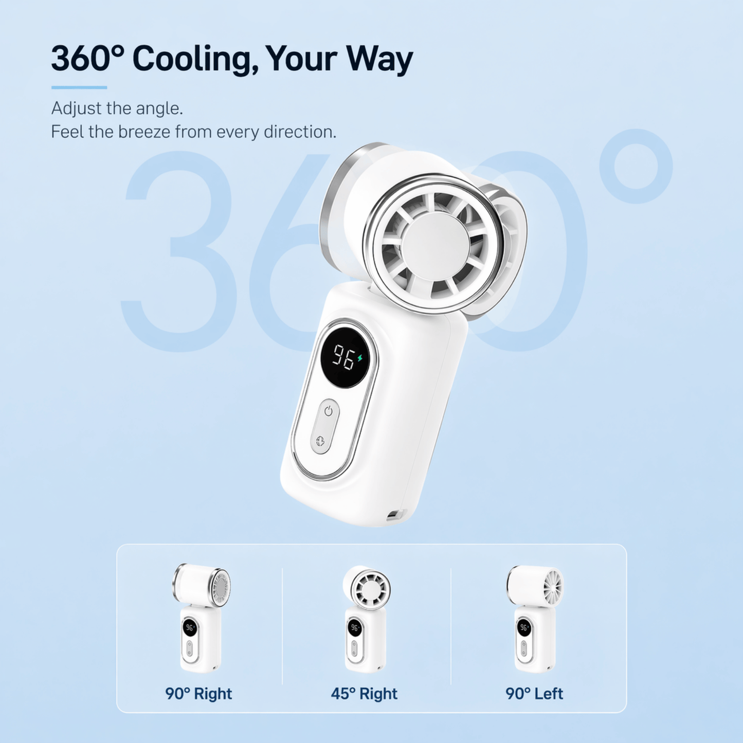 Turbo Mini Clip Fan