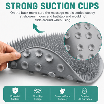 Foot & Back Scrubber Mat