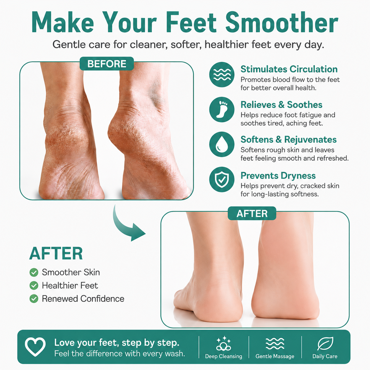 Foot & Back Scrubber Mat