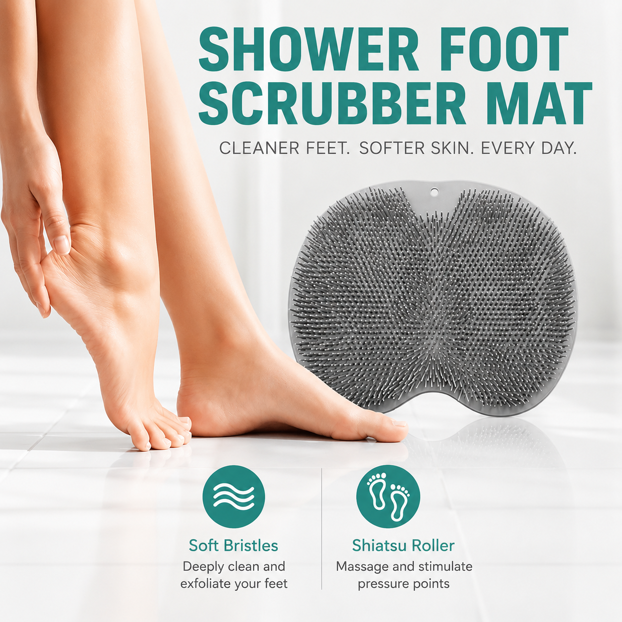 Foot & Back Scrubber Mat