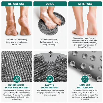 Foot & Back Scrubber Mat